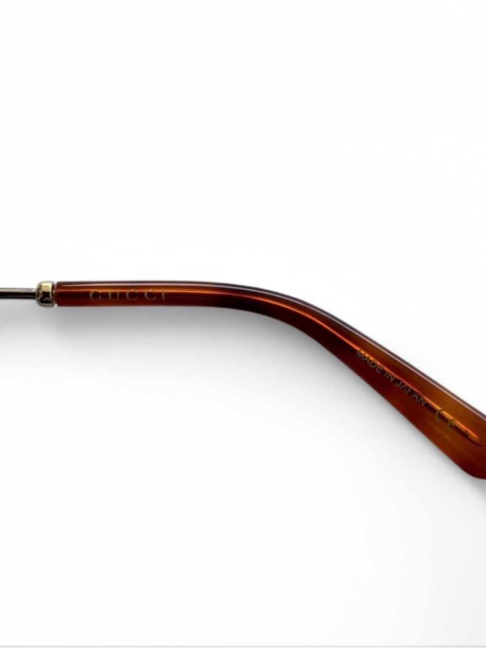 Gucci Brown Gradient Square Sunglasses - Picture 4 of 5